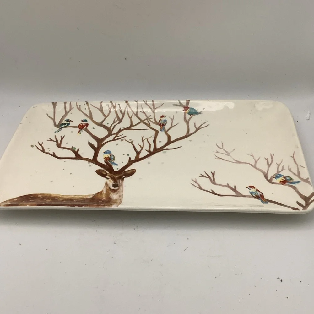 Pier 1 Imports Alexander the Deer Serving Platter